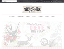 Tablet Screenshot of frenchkisscollections.com